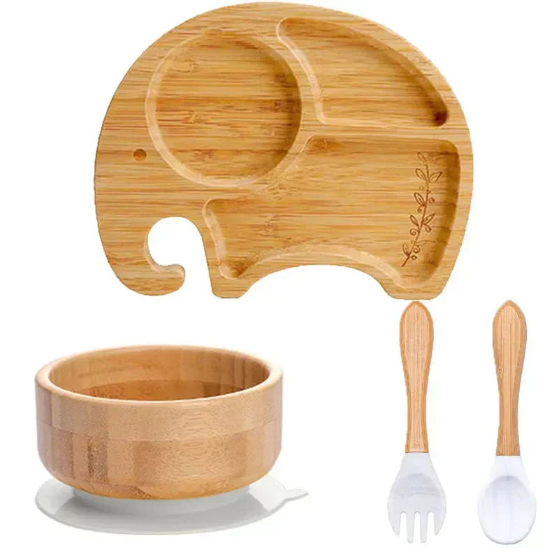Skorter | Children's Tableware Set with Suction Cup - EcoFeast
