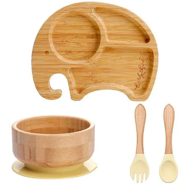 Skorter | Children's Tableware Set with Suction Cup - EcoFeast