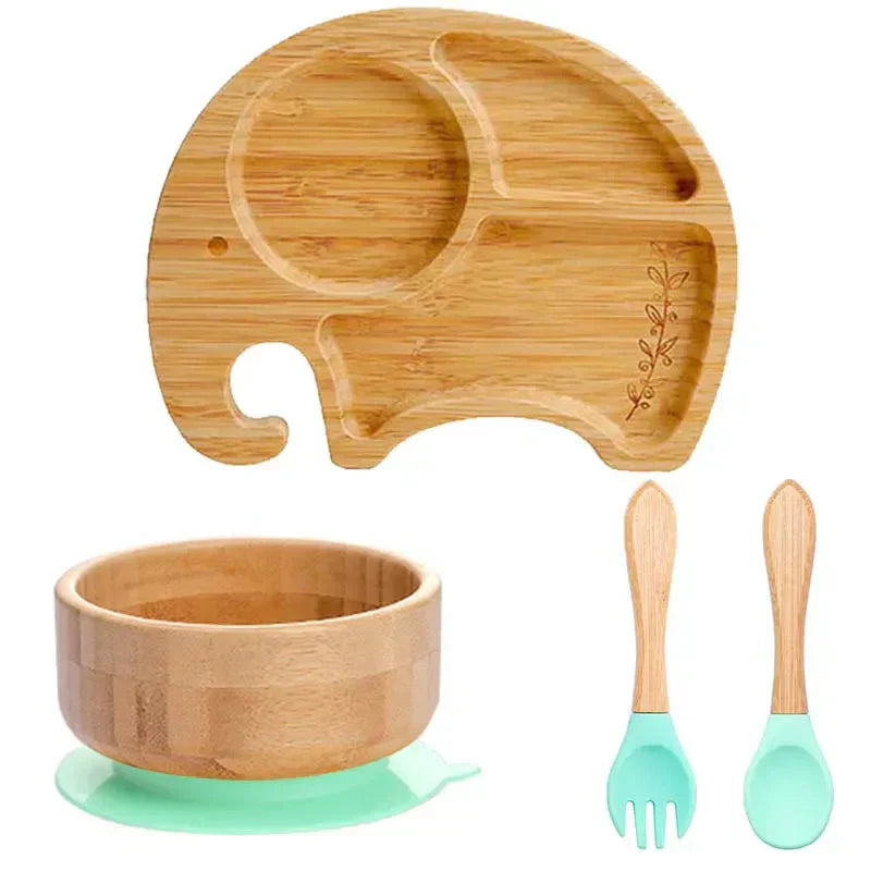 Skorter | Children's Tableware Set with Suction Cup - EcoFeast