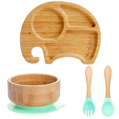 Skorter | Children's Tableware Set with Suction Cup - EcoFeast