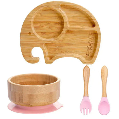 Skorter | Children's Tableware Set with Suction Cup - EcoFeast