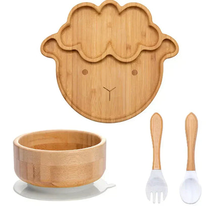 Skorter | Children's Tableware Set with Suction Cup - EcoFeast