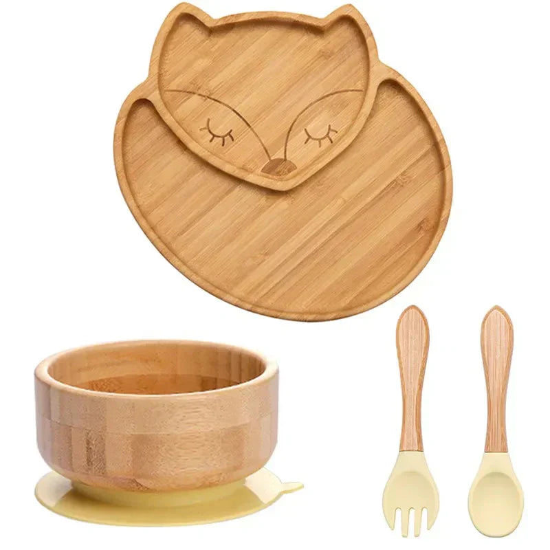Skorter | Children's Tableware Set with Suction Cup - EcoFeast