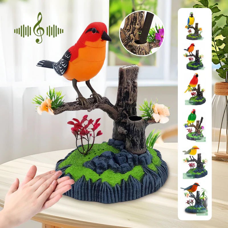 Skorter | CHIRPYTALK – Voice-Activated Chirping Bird Interactive Toy