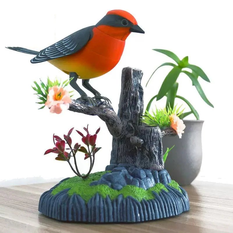 Skorter | CHIRPYTALK – Voice-Activated Chirping Bird Interactive Toy