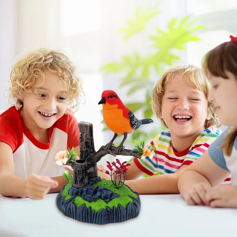 Skorter | CHIRPYTALK – Voice-Activated Chirping Bird Interactive Toy