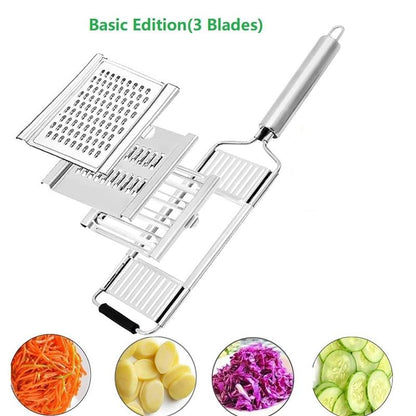 Skorter | CHOPWISE – Multi-Purpose Kitchen Cutter with Interchangeable Blades