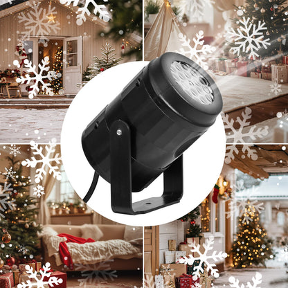 Skorter | Christmas LED Snow Light Projectors – Rotating Christmas Lights for Magical Party & Garden Decor
