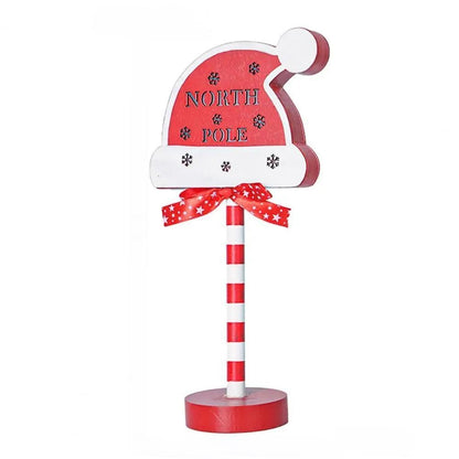 Skorter | Christmas LED Wooden Desktop Sign Lights – Create a Festive Atmosphere for Your Holiday Celebrations