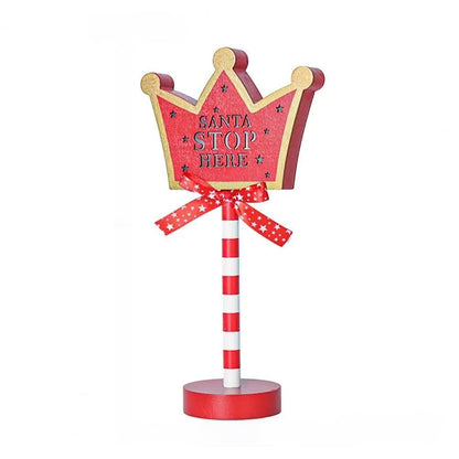 Skorter | Christmas LED Wooden Desktop Sign Lights – Create a Festive Atmosphere for Your Holiday Celebrations