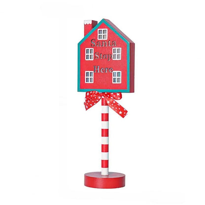 Skorter | Christmas LED Wooden Desktop Sign Lights – Create a Festive Atmosphere for Your Holiday Celebrations