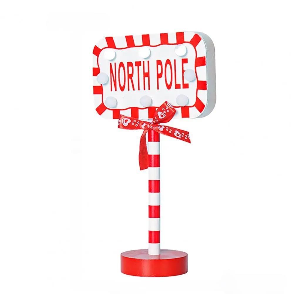 Skorter | Christmas LED Wooden Desktop Sign Lights – Create a Festive Atmosphere for Your Holiday Celebrations