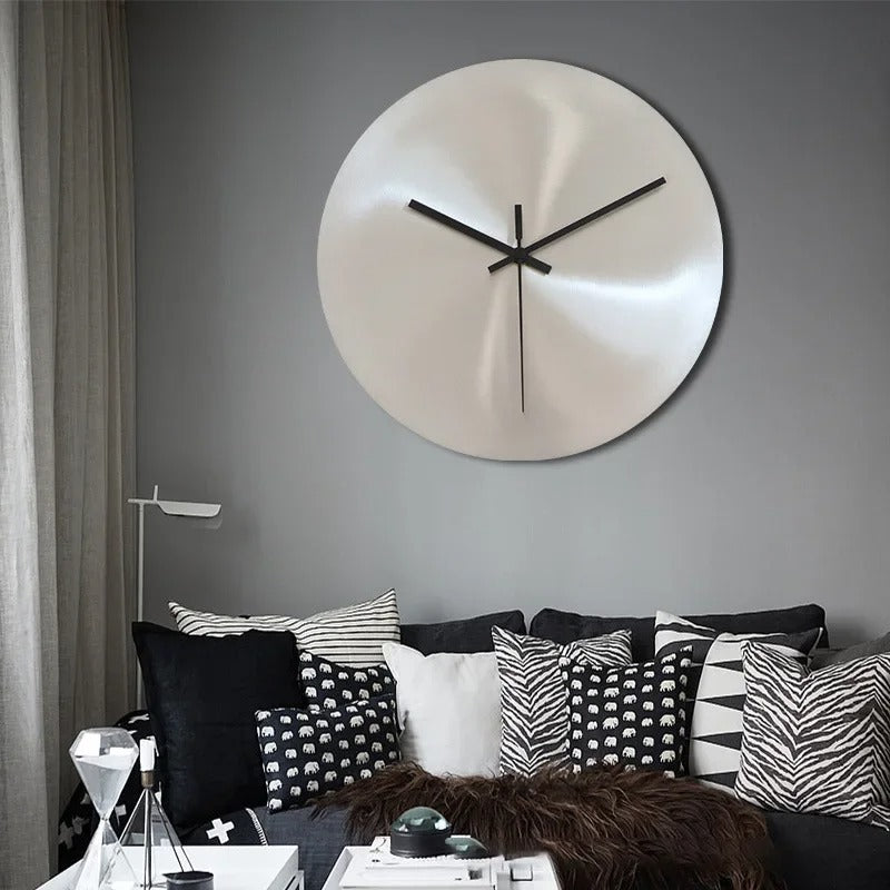 Skorter | Chronosteel - Minimalist Stainless Steel Wall Clock - Stylish & Timeless