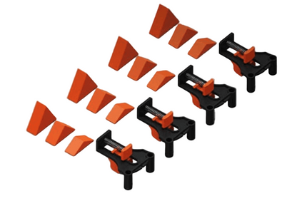 Skorter | CORNERMATE – Adjustable 4-Way Corner Clamp Set for Perfect 60°, 90°, and 120° Angles
