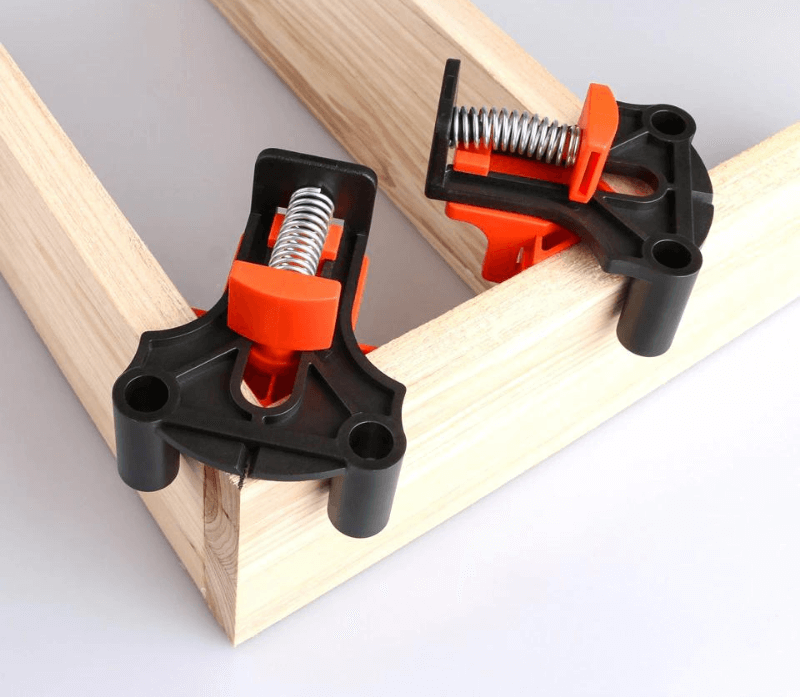 Skorter | CORNERMATE – Adjustable 4-Way Corner Clamp Set for Perfect 60°, 90°, and 120° Angles