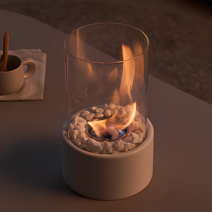 Skorter | Classic Oil Lamp with Open Flame - Lumora
