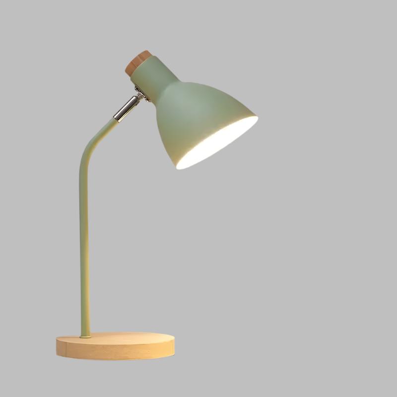 Skorter | Wooden Table Lamp – Creative Scandinavian Desk Lamp made of Wood and Metal