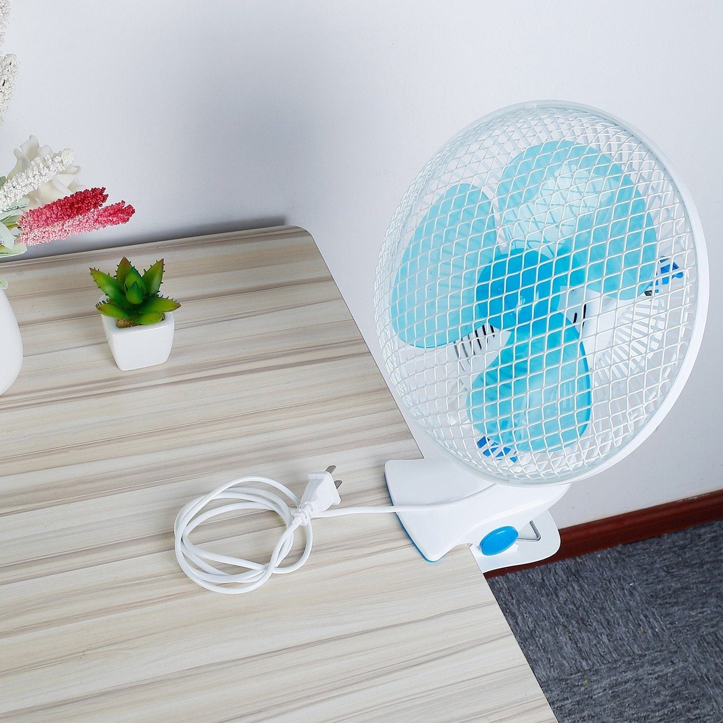 Skorter | Clip-On 2 Speeds Silent Clamp Fan