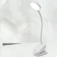 Clip On USB Rechargable White Desk Lamp - SKØRTER