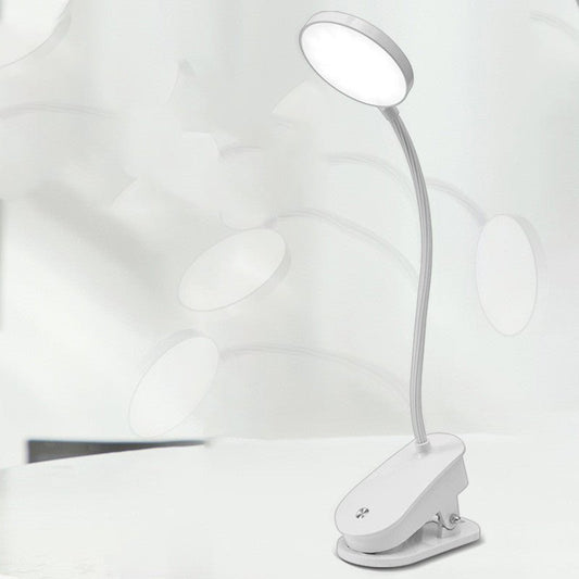 Clip On USB Rechargable White Desk Lamp - SKØRTER