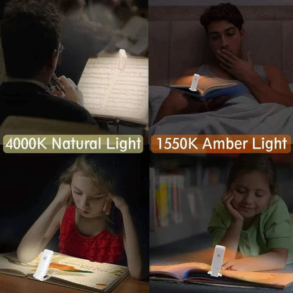 Skorter | Cliplight Pro | USB Rechargeable Book Light with Powerful LED