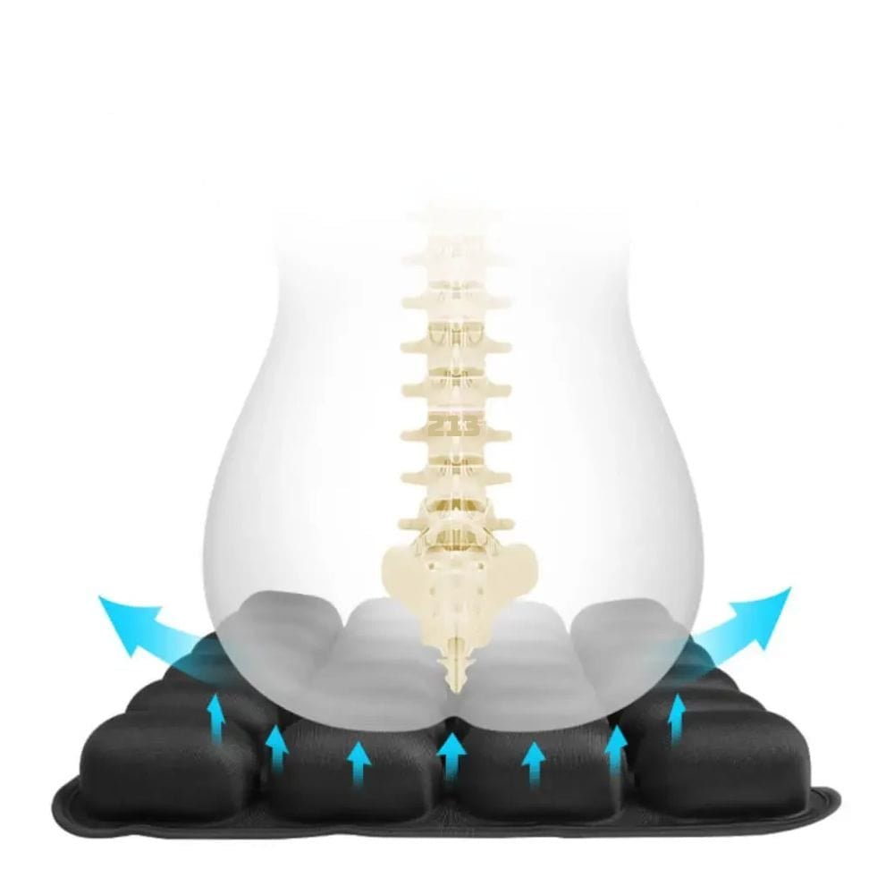 Skorter | Cloudseat Pro – Inflatable Seat Cushion for Travel and Office Comfort