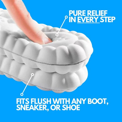 Skorter | Orthopedic Insoles for Flat Feet | Memory Foam Arch Support | Comfort and Pain Relief