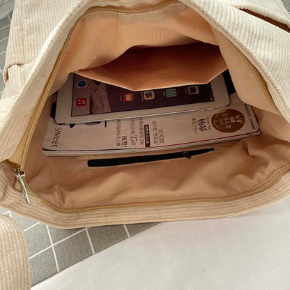 Skorter | Cord Crossbody Bag – Stylish & Durable Canvas Shoulder Bag for Everyday Use