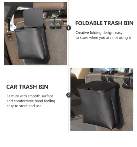 Skorter | Collapsible trash can for the back seat of the car