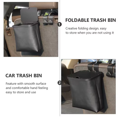 Skorter | Collapsible trash can for the back seat of the car
