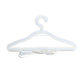 Coat Hanger Bedroom Nightstand Light Plastic USB LED Minimal Wall Hanging Night Lamp in White - SKØRTER