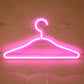 Coat Hanger Bedroom Nightstand Light Plastic USB LED Minimal Wall Hanging Night Lamp in White - SKØRTER