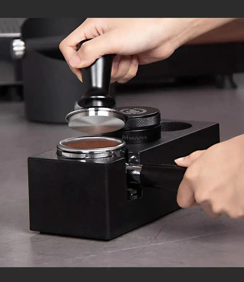 Skorter | Adjustable Coffee Tamping Station – 51–58mm Portafilter Holder