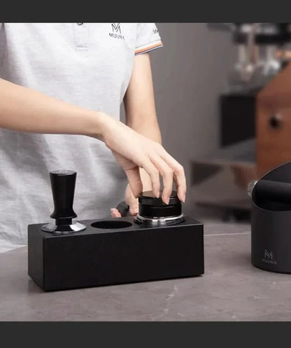Skorter | Adjustable Coffee Tamping Station – 51–58mm Portafilter Holder
