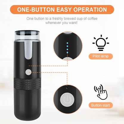 Skorter | 2 in 1 Portable Coffee Maker