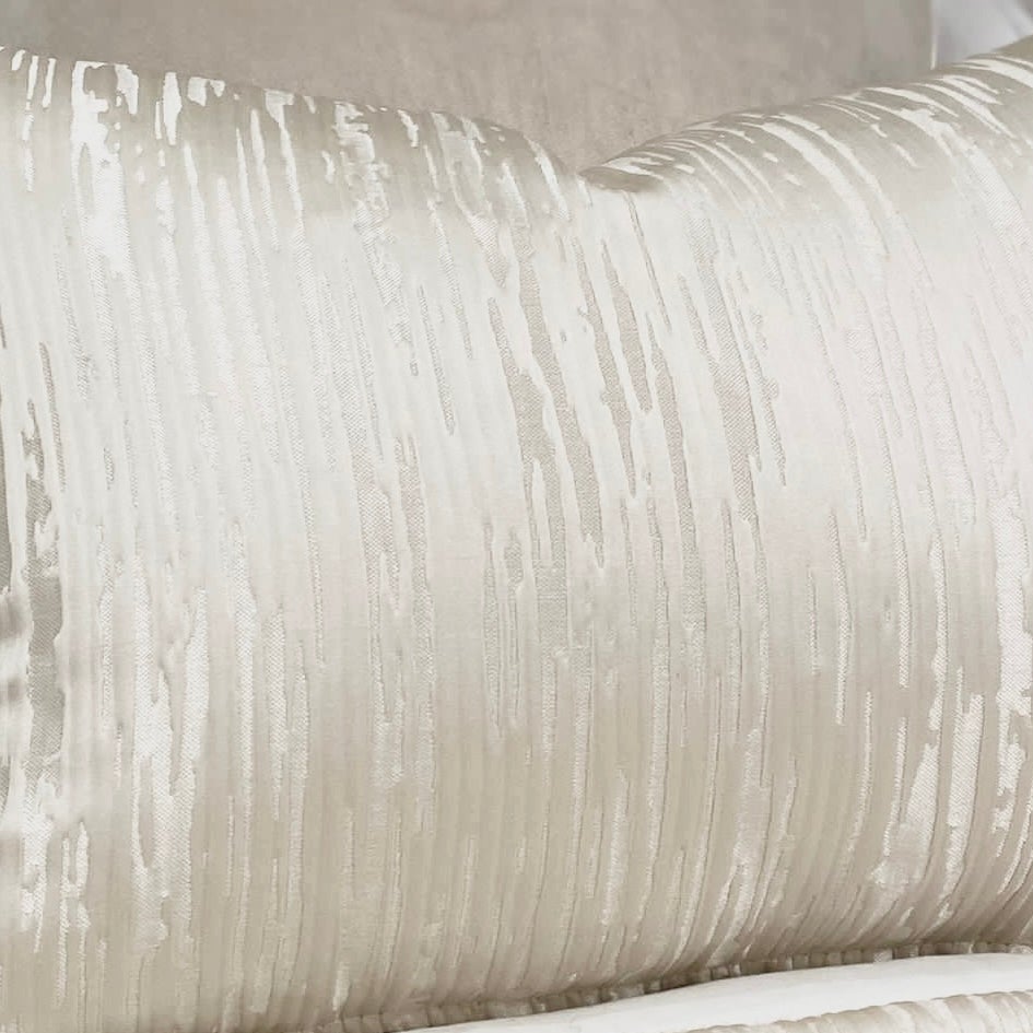 Skorter | Colby Champagne Bolster Pillow - 35x50cm