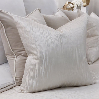 Skorter | Colby Champagne Cushion - 50 x 50cm