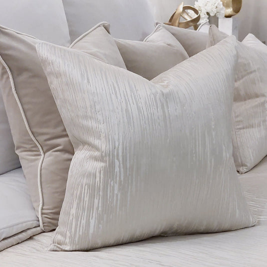 Skorter | Colby Champagne Cushion - 50 x 50cm