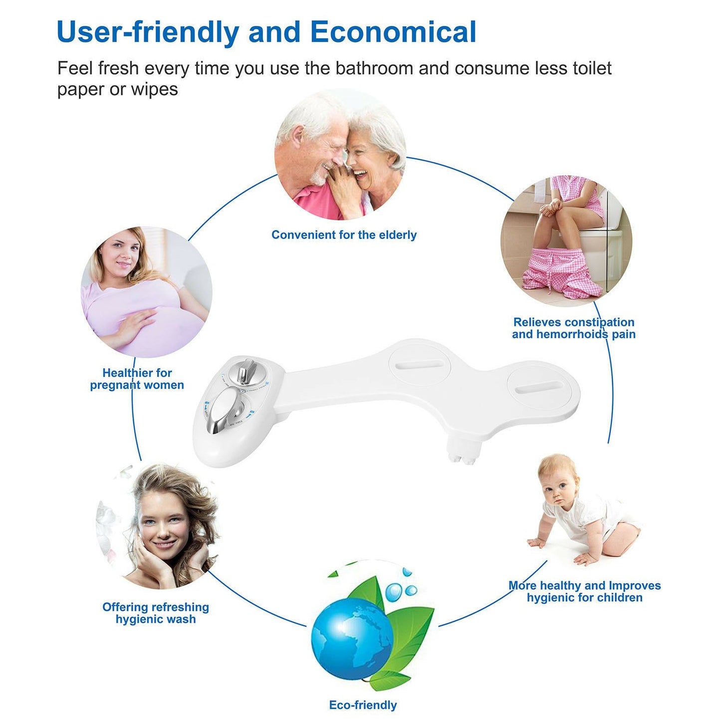 Skorter | Cold Water Spray Bidet Self-Cleaning