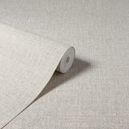 Skorter | Colette Taupe Textured Wallpaper