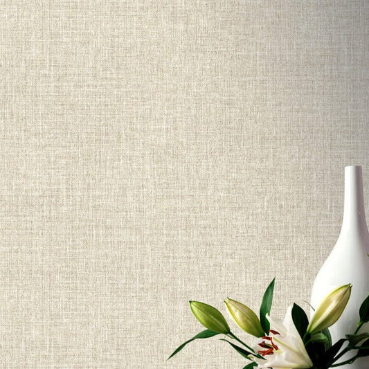 Skorter | Colette Taupe Textured Wallpaper