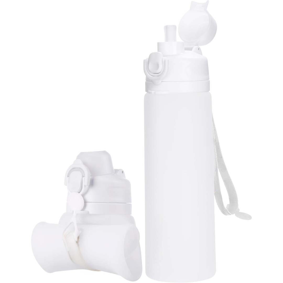 Skorter | Collapsible 600 ml Silicone Water Bottle - Leakproof & BPA-free
