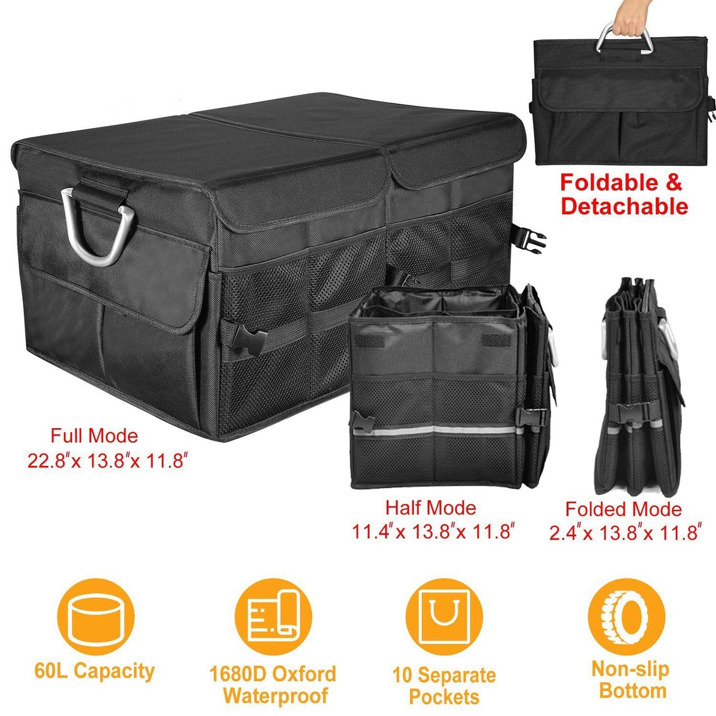 Skorter | Collapsible Trunk Organizer