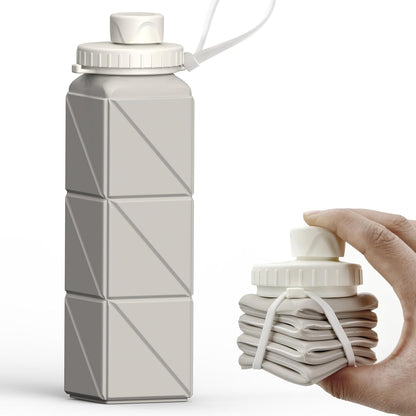 Skorter | Collapsible Silicone Bottle – 610ml, Leak-proof & Portable