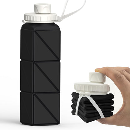 Skorter | Collapsible Silicone Bottle – 610ml, Leak-proof & Portable