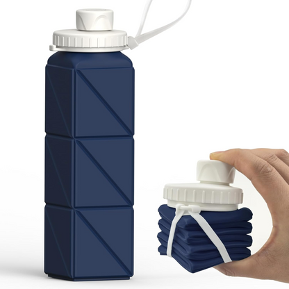Skorter | Collapsible Silicone Bottle – 610ml, Leak-proof & Portable