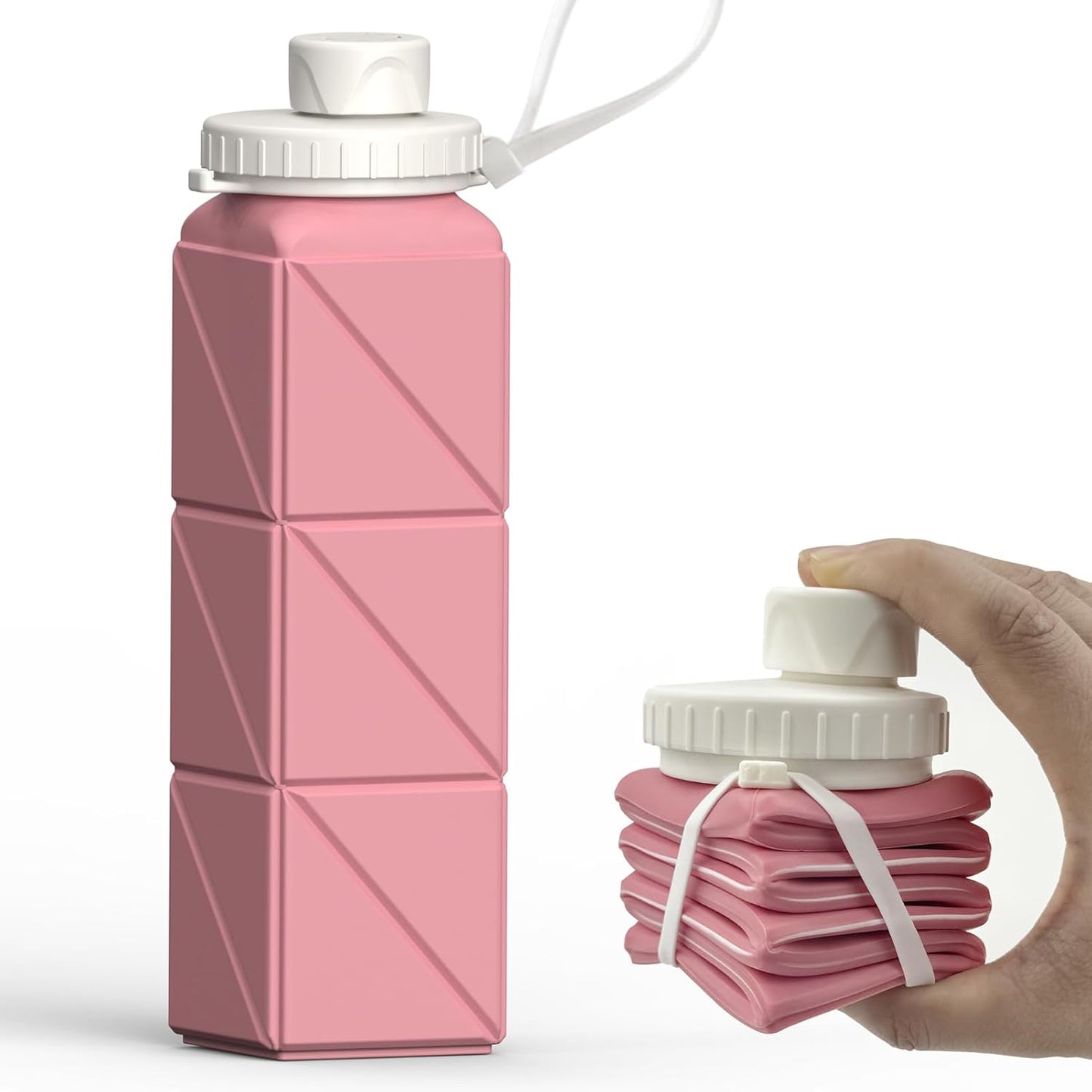 Skorter | Collapsible Silicone Bottle – 610ml, Leak-proof & Portable