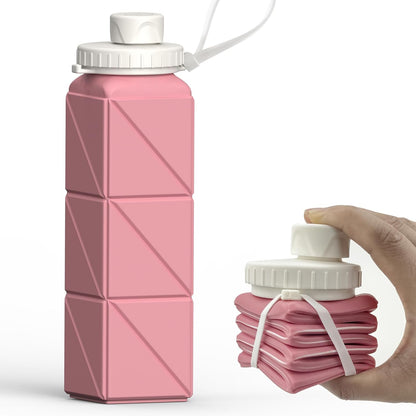 Skorter | Collapsible Silicone Bottle – 610ml, Leak-proof & Portable