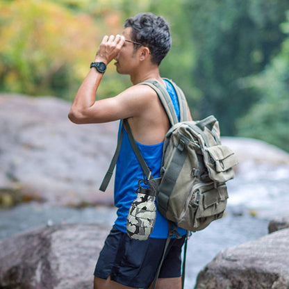 Skorter | Collapsible Travel Water Bottle - 575 ML Reusable Silicone