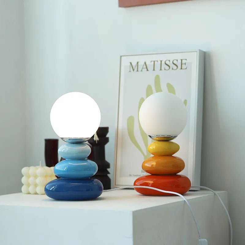 Cololred Ceramic Table Lamp - SKØRTER